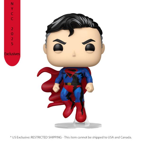 DC Comics - Superman Retro Comic (Flying) Pop! Vinyl 2025 NYCC Exclusive