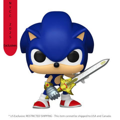 Sonic - Sonic with Caliburn Pop! Vinyl 2025 NYCC Exclusive