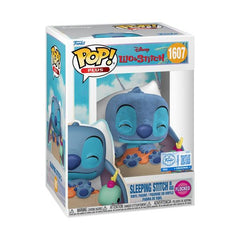 Lilo & Stitch - Sleeping Stitch in Box US Exclusive Flocked Pop! Vinyl