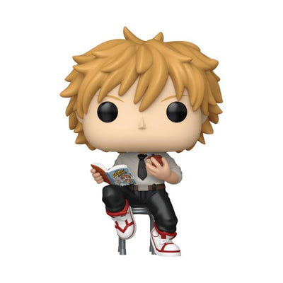 Chainsaw Man – Denji Reading Pop! Vinyl
