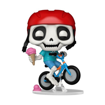 Skeleton Summer – Bike Rider Skully Pop! Vinyl
