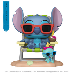 Lilo & Stitch - Stitch in Sunlounger US Exclusive Pop! Vinyl
