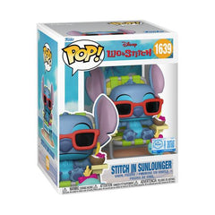 Lilo & Stitch - Stitch in Sunlounger US Exclusive Pop! Vinyl