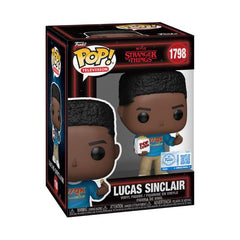Stranger Things - Lucas Sinclair with Popcorn US Exclusive Pop! Vinyl