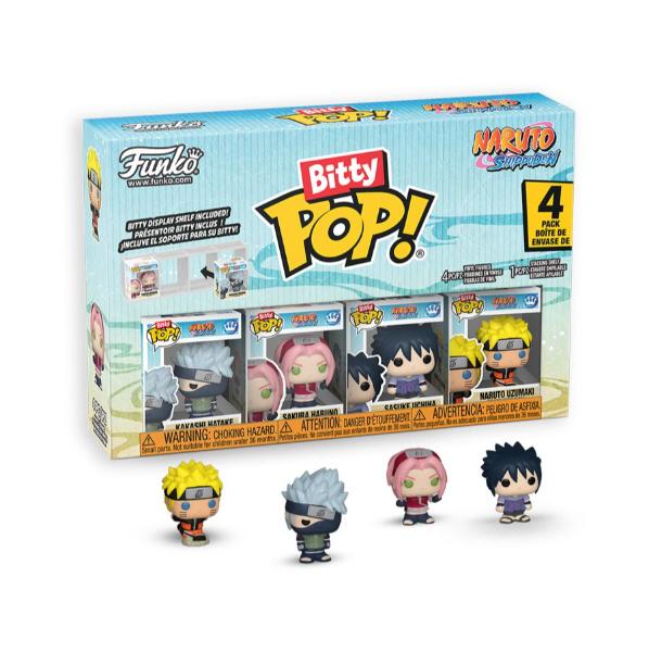 Naruto Team 7 Bitty Pop! 4-Pack