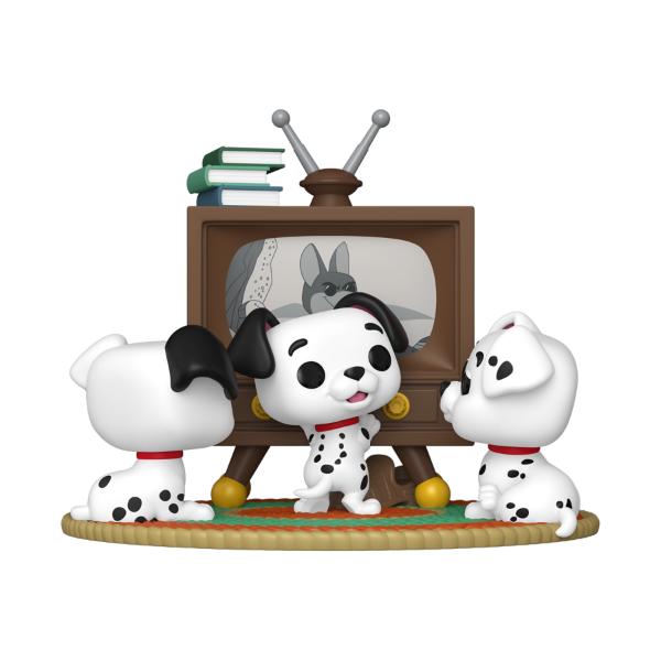 101 Dalmatians (1961) - Rolly, Patch & Lucky with TV Pop! Moment Deluxe