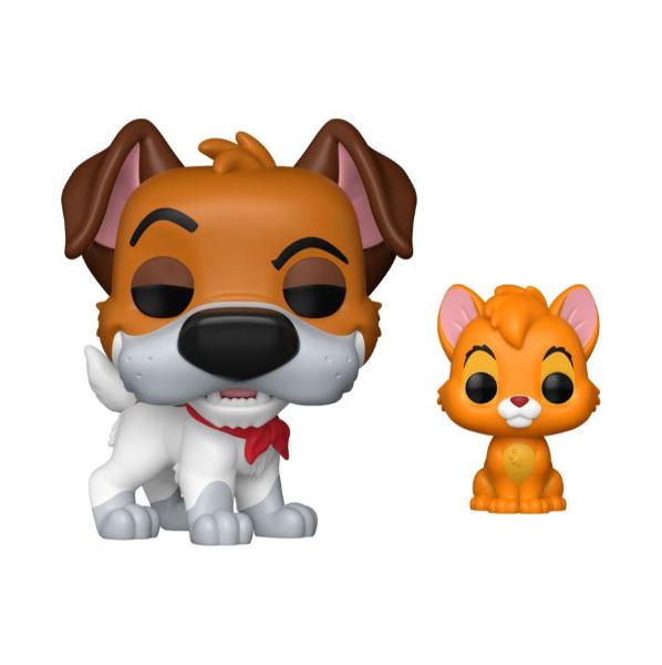 Oliver and Company (1988) - Dodger with Oliver Pop! Vinyl
