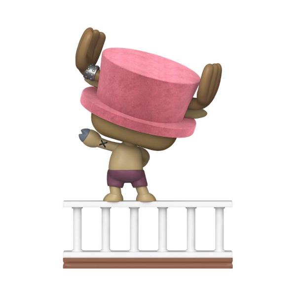 One Piece – Tony Tony Chopper US Exclusive Build-A-Scene Flocked Pop! Vinyl