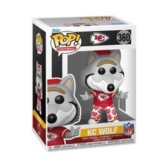 NFL: Mascots – Kansas Chiefs Wolf Pop! Vinyl