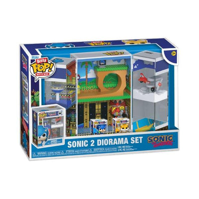 Sonic – Sonic 2 Diorama Bitty Pop! Playset