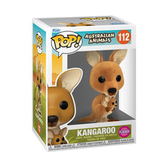 Australian Animals - Kangaroo Flocked Pop! Vinyl