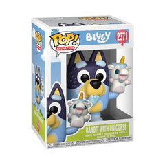 Bluey – Bandit with Unicorse Pop! Vinyl