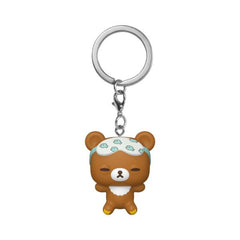 Rilakkuma – Chairoikoguma Sleepy Pop! Keychain