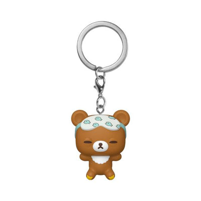 Rilakkuma – Chairoikoguma Sleepy Pop! Keychain