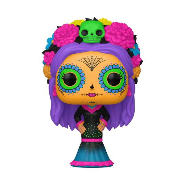 Dia de Los Muertos – La Catrina (Azul) Exclusive Blacklight Pop! Vinyl