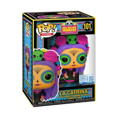 Dia de Los Muertos – La Catrina (Azul) Exclusive Blacklight Pop! Vinyl