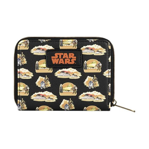 Image of Loungefly Star Wars: Return of the Jedi 40th Anniversary - All Over Print Wallet