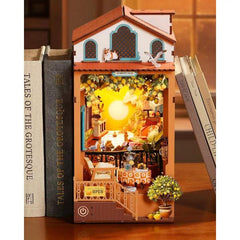 Robotime DIY Bookends Kit Sunset Isle