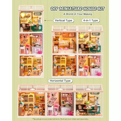 Robotime DIY Plastic Superstore Perfect Romance Cafe