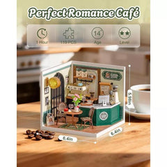 Robotime DIY Plastic Superstore Perfect Romance Cafe