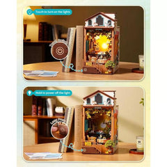 Robotime DIY Bookends Kit Sunset Isle