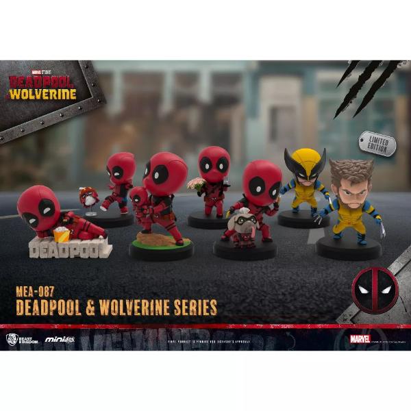 Beast Kingdom Mini Egg Attack Deadpool & Wolverine Series Set Blind Box