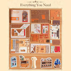 Robotime DIY Bookends Kit Wisdom Stationery Shop