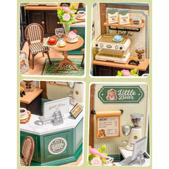 Robotime DIY Plastic Superstore Perfect Romance Cafe