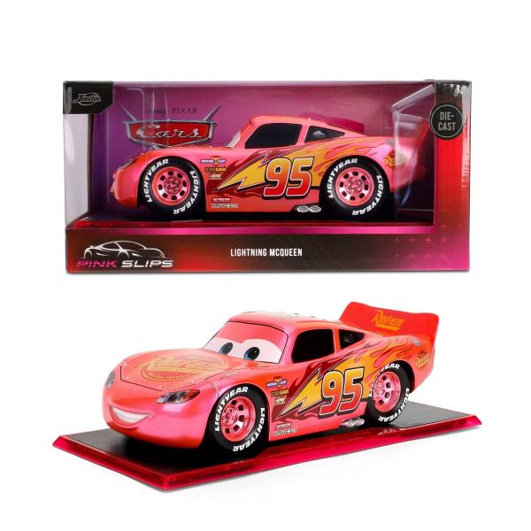Pink Slips – 1:24 Cars Lightning McQueen Diecast Vehicle