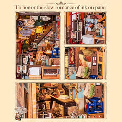 Robotime DIY Bookends Kit Wisdom Stationery Shop