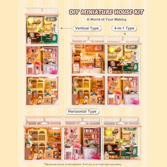 Robotime DIY Plastic Superstore Furry Friends Home
