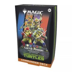 Magic the Gathering Teenage Mutant Ninja Turtles Commander Deck Turtle Power
