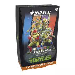 Magic the Gathering Teenage Mutant Ninja Turtles Commander Deck Turtle Power