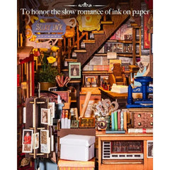 Robotime DIY Bookends Kit Wisdom Stationery Shop