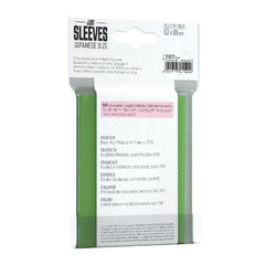 Gamegenic Just Sleeves Japanese Size Green