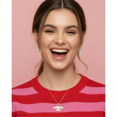 Couture Kingdom Sanrio - Hello Kitty Cinnamoroll Hoop Earrings Gold Plated
