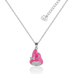 Couture Kingdom Sanrio - Hello Kitty My Melody Enamel Necklace Silver