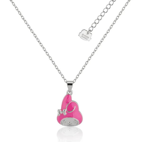 Couture Kingdom Sanrio - Hello Kitty My Melody Enamel Necklace Silver