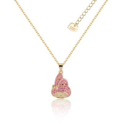 Couture Kingdom Sanrio My Melody Crystal Necklace Gold Plated