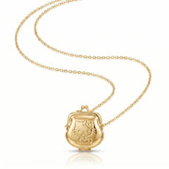 Couture Kingdom Sanrio - Hello Kitty Kiss Lock Purse Necklace Gold