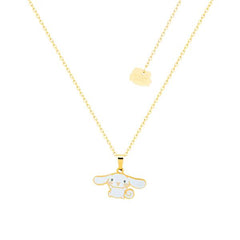 Couture Kingdom Sanrio - Hello Kitty Cinnamoroll ECC Necklace Gold