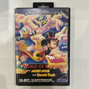 World Of Illusion Sega Mega Drive