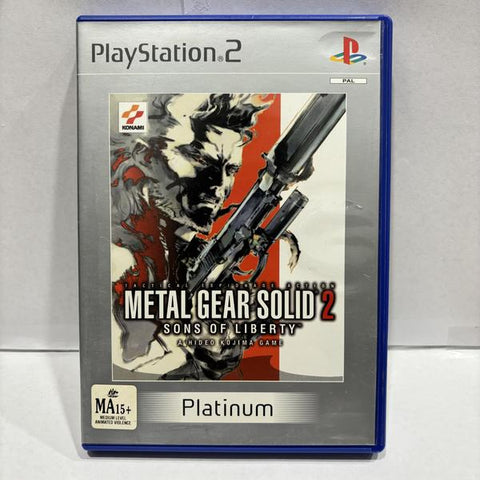 Image of Metal Gear Solid 2: Sons of Liberty PS2