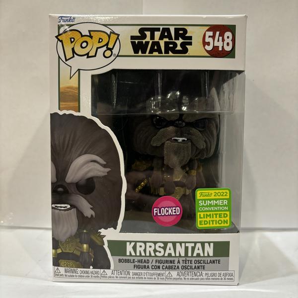 Pre-Owned Star Wars - Krrsantan Flocked SDCC 2022 Exclusive Pop! Vinyl