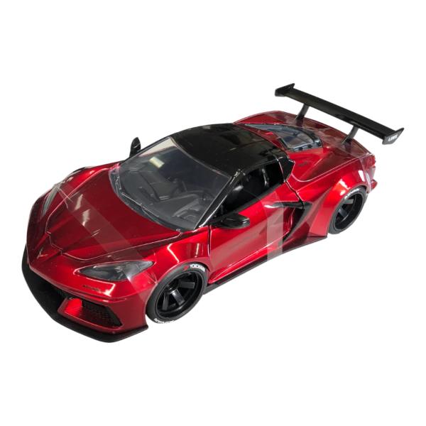 Pink Slips - 2024 Corvette C8 Liberty Walk 1:24 Scale Diecast Vehicle