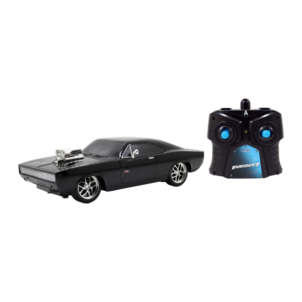 Fast & Furious - Dom's 1970 Dodge Charger 1:24 Scale Remote Control Car