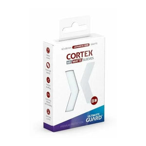 Ultimate Guard Cortex Sleeves Japanese Size Matte Transparent