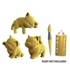 Cartonic Kittens Trio 3D Puzzle