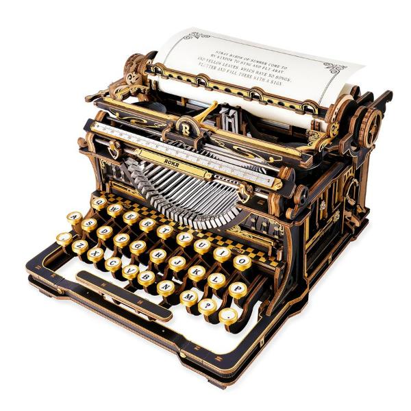 Robotime Mechanical Typewriter Classic Version