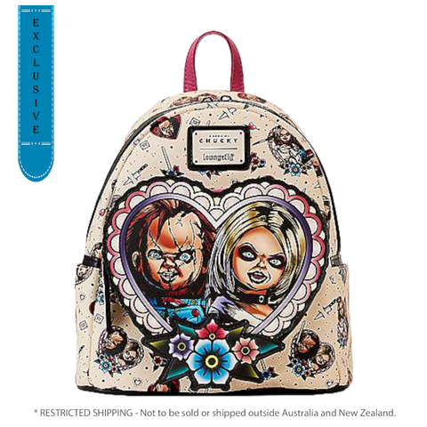 Image of Loungefly Bride of Chucky - Valentines US Exclusive Mini Backpack